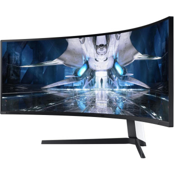 Samsung Odyssey Neo AG95 LS49AG950NUXXU 1000R D QHD Curved Gaming Monitor With HDMI 2.1-240Hz, 1ms, 5120x1440, HDR2000, HDMI 2.1, USB Hub, Display Port