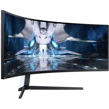 Samsung Odyssey Neo AG95 LS49AG950NUXXU 1000R D QHD Curved Gaming Monitor With HDMI 2.1-240Hz, 1ms, 5120x1440, HDR2000, HDMI 2.1, USB Hub, Display Port