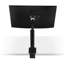 LG 32 Inch 4K UHD Monitor Ultrafine Display Ergo IPS Display, HDR 10, USB Type-C, AMD Freesync, Reader Mode, Stand With C-Clamp, Black - 32UN880-B