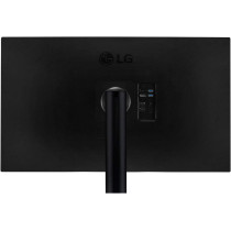 LG 32 Inch 4K UHD Monitor Ultrafine Display Ergo IPS Display, HDR 10, USB Type-C, AMD Freesync, Reader Mode, Stand With C-Clamp, Black - 32UN880-B