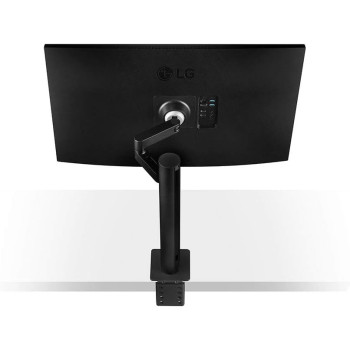 LG 32 Inch 4K UHD Monitor Ultrafine Display Ergo IPS Display, HDR 10, USB Type-C, AMD Freesync, Reader Mode, Stand With C-Clamp, Black - 32UN880-B