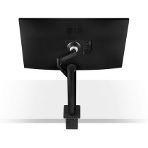 LG 32 Inch 4K UHD Monitor Ultrafine Display Ergo IPS Display, HDR 10, USB Type-C, AMD Freesync, Reader Mode, Stand With C-Clamp, Black - 32UN880-B