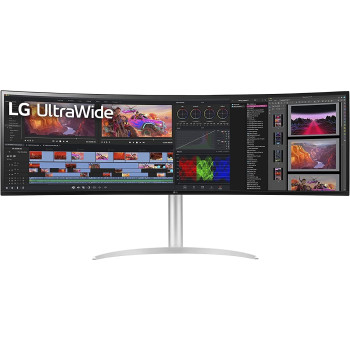 LG Ultrawide Monitor (49WQ95C) 49 Inch 32:9 Nano IPS Display, DQHD(5120 x 1440P) At 144Hz, DCI-P3 98%, Display HDR400, Curved