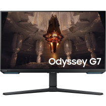Samsung 32 Inch Odyssey G7 BG702, 4K UHD Gaming Monitor With Smart TV Experience, 144Hz Refresh Rate & 1ms Response Time, Gaming Hub, G-Sync Compatible - LS32BG702EMXUE