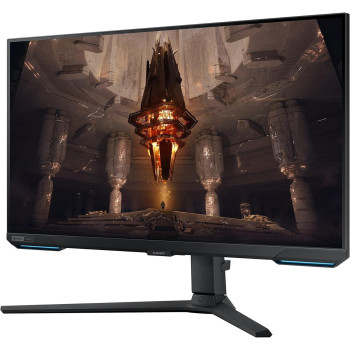 Samsung 32 Inch Odyssey G7 BG702, 4K UHD Gaming Monitor With Smart TV Experience, 144Hz Refresh Rate & 1ms Response Time, Gaming Hub, G-Sync Compatible - LS32BG702EMXUE