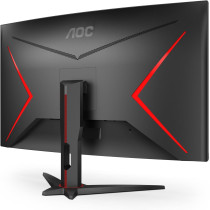 AOC C32G2ZE 32 Inch Curved Frameless Gaming Monitor, Full HD 1920x1080, VA, 0.5Ms 240Hz, AMD Freesync Premium, DP/HDMI/VGA, Vesa, 3-3-1 Re-Spawn Program, Xbox PS5 Switch,Black