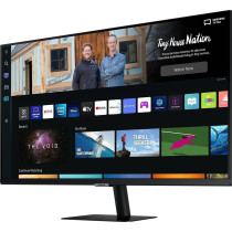 Samsung LS27BM500EMXUE 27BM500 27 Inch FHD Flat Monitor With Smart TV Experience, Black