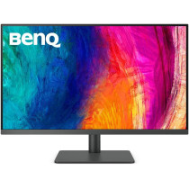 BenQ PD3205U 32 Inch 3840 x 2160 4K Designer Monitor, UHD, SRGB, Rec.709, SRGB, Hdr10, IPS, USB-C (65W), USB Hub, Aqcolor, Factory-Calibrated, Cad/Cam Mode, Hotkey Puck G2, KVM, Ergonmic, ICC Sync (Grey)