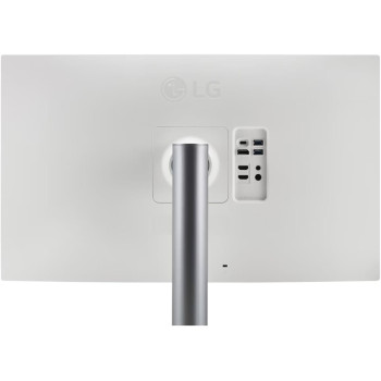 LG 27 Inch VA UHD 4K 144Hz Hdr Gaming Monitor With Speaker, HDMI 2.1, Display Port, USB-C, USB, White-27UQ750