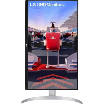 LG 27 Inch VA UHD 4K 144Hz Hdr Gaming Monitor With Speaker, HDMI 2.1, Display Port, USB-C, USB, White-27UQ750