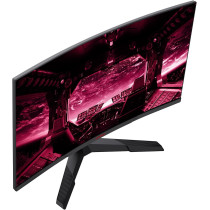 Koorui 27E6QC QHD Curved 27 Inch Monitor, Fast VA Computer Gaming Monitor (2560 x 1440P, R1800, 144Hz, 1Ms, DCI-P3 85%, DP+HDMI, Game Mode, Eye Protection, Rocker Button), Narrow Bezel On Three Sides