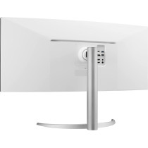 LG 38WP85C 38 Inch Curved 21:9 Ultrawide QHD+ (384x1600) IPS Monitor With USB Type C, Hdr10, Stereo Speaker, HDMI, DP, Tilt/Height Adjustable Stand - White