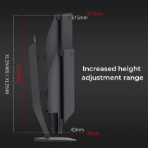 BenQ Zowie XL2546K 24.5 Inch 240Hz Esports Gaming Monitor, 0.5ms, FHD Height Adjustable Freesync Premium DP, HDMI Dyac For Recoil Control, Black Equalizer & Color Vibrance S-Switch For Game Mode