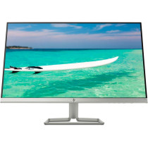 HP 27F Display Monitor LED, FHD, 27 Inches, IPS, 2 HDMI, 1 VGA, AMD Freesync, Silver/Black