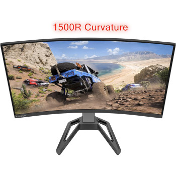 Lenovo 66F2GAC1UK G32QC-30 Curved Monitor With 32 Inch QHD 1500R VA Panel, 165Hz Refresh Rate, AMD Freesync Premium, 3 Year Warranty
