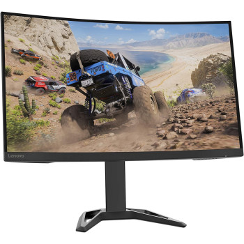 Lenovo 66F2GAC1UK G32QC-30 Curved Monitor With 32 Inch QHD 1500R VA Panel, 165Hz Refresh Rate, AMD Freesync Premium, 3 Year Warranty