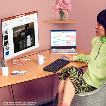 HP New 27 Inch FHD 1080P IPS LED Anti-Glare Monitor, AMD Freesync, 70Hz, 300 Nits, 2 HDMI & VGA Ports, Tilt (M27F) - Silver And Black (27 Inch)