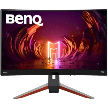 BenQ Mobiuz EX2710R 27 Inch 2 Highlights 27-Inch Curved Display: 165Hz refresh rate 1mCurved Gaming Monitor, 165Hz 1Ms,1000R Curve, Hdri, Dual Speakers & Subwoofer, AMD Freesync Premium Pro, Eyecare & Height/Tilt Adjustable Stand, HDMI & Display Port
