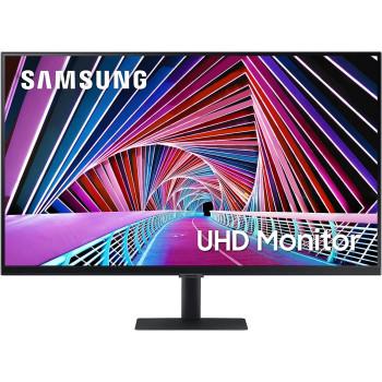 Samsung A700 Series 27 Inch 4K UHD Monitor, IPS Panel, Borderless Design, Multi Display Monitor With HDR10 (1 Billion Colors) LS27A700NWMXUE