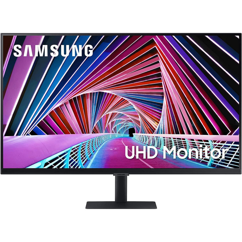 Samsung A700 Series 27 Inch 4K UHD Monitor, IPS Panel, Borderless Design, Multi Display Monitor With HDR10 (1 Billion Colors) LS27A700NWMXUE