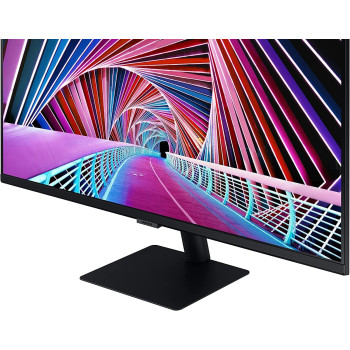 Samsung A700 Series 27 Inch 4K UHD Monitor, IPS Panel, Borderless Design, Multi Display Monitor With HDR10 (1 Billion Colors) LS27A700NWMXUE