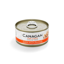 Canagan 75g x 12pcs Tuna With Prawns Cat Tin Wet Food