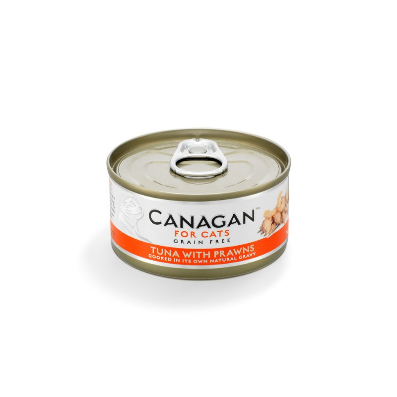 Canagan 75g x 12pcs Tuna With Prawns Cat Tin Wet Food