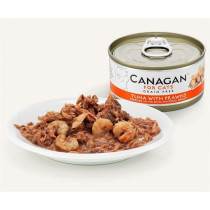 Canagan 75g x 12pcs Tuna With Prawns Cat Tin Wet Food