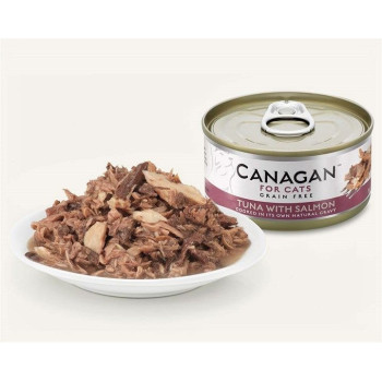 Canagan 75g x 12pcs Tuna With Salmon Cat Tin Wet Food