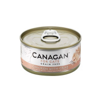 Canagan 75g x 12pcs Chicken With Crab Tin Cat Wet Food