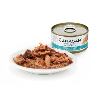 Canagan 75g x 12pcs Ocean Tuna Cat Tin Wet Food
