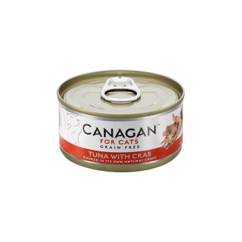 Canagan 75g x 12pcs Tuna With Crab Cat Tin Wet Food