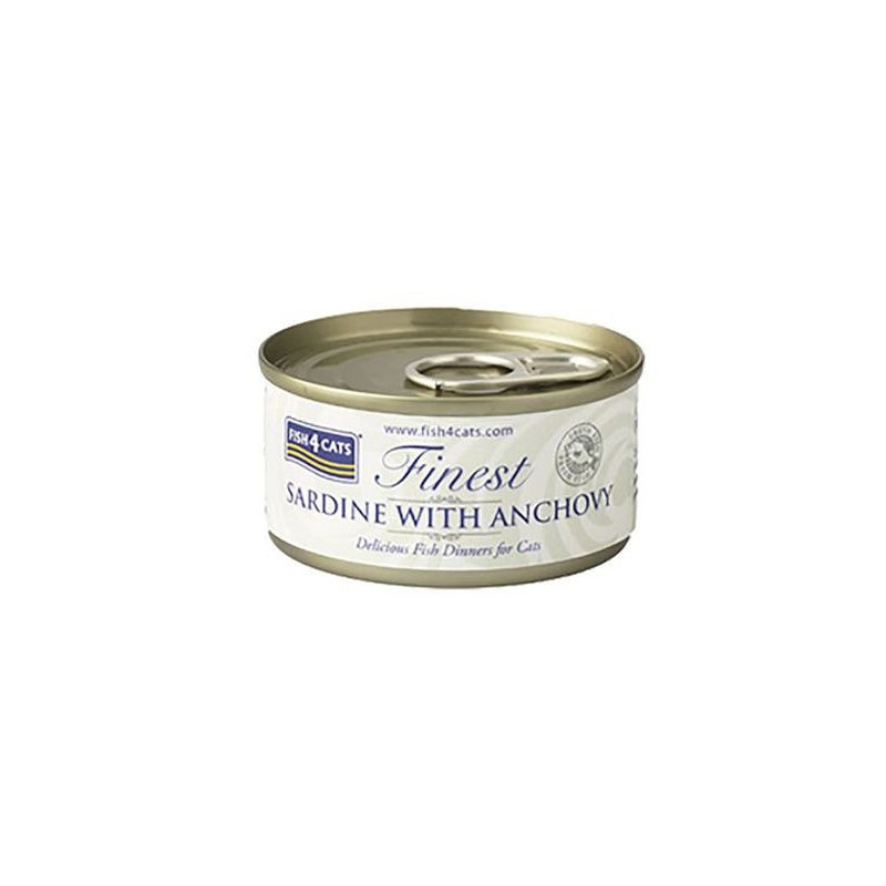 Fish4Cats 70g Sardine With Anchovy Wet Food