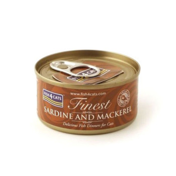 Fish4Cats 70g Sardine With Mackerel Wet Food