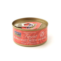 Fish4Cats 70g Tuna Fillet with Salmon Wet Food