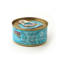 Fish4Cats 70g Tuna Fillet with Crab Wet Food