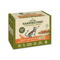 Harringtons Meat In Jelly Wet Cat Food Multipack