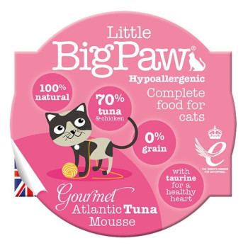 Little Big Paw 85g Cat Gourmet Tuna Mousse