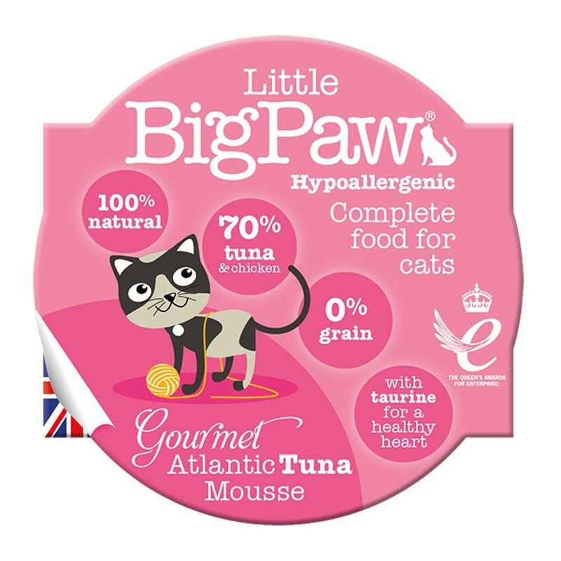 Little Big Paw 85g Cat Gourmet Tuna Mousse