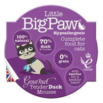 Little Big Paw 85g Cat Gourmet Duck Mousse