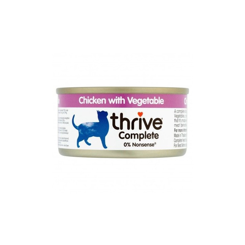 Thrive 75g Complete Cat Chicken With Vegetable Wet Food