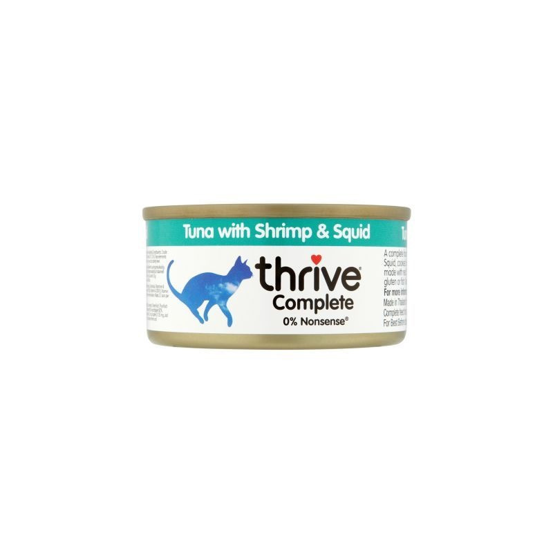 Thrive 75g Complete Cat Tuna W/ Shrimp And Squid Wet