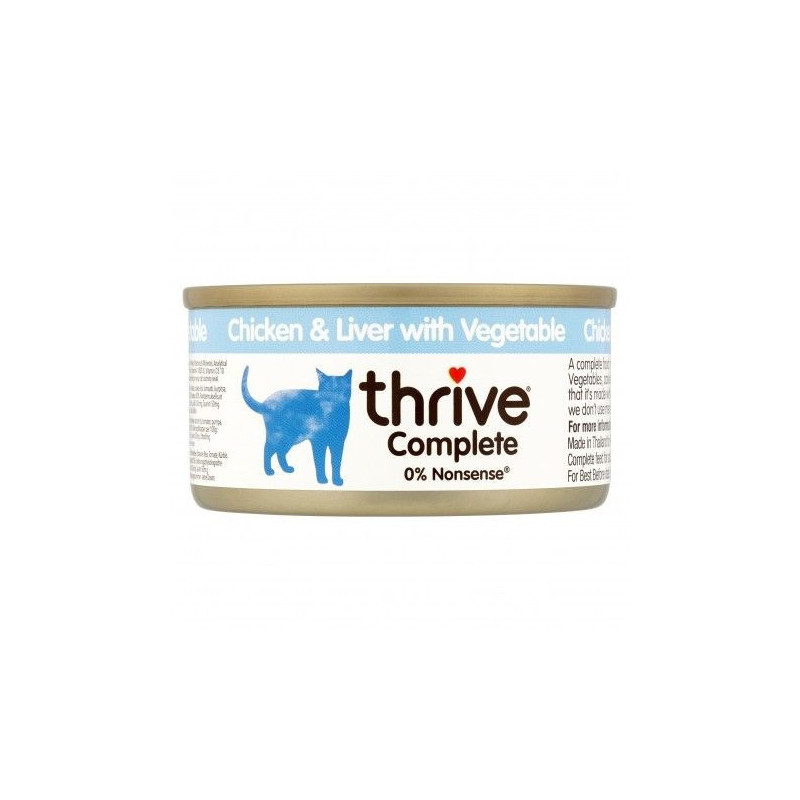 Thrive 75g Complete Cat Chicken And Liver W/ Veg Wet