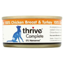 Thrive 75g Complete Cat Chicken And Turkey Wet Food