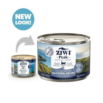 ZiwiPeak 185g Mackerel Recipe Wet Cat Food