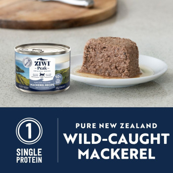 ZiwiPeak 185g Mackerel Recipe Wet Cat Food