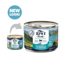 ZiwiPeak 185g Mackerel And Lamb Recipe Wet Cat Food