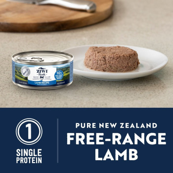 ZiwiPeak 185g Lamb Recipe Canned Cat Food