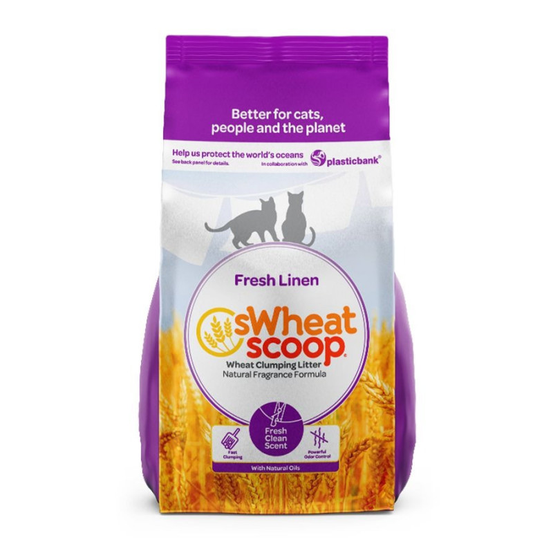 Swheat Scoop 5.44Kg Fresh Linen Natural Cat Litter