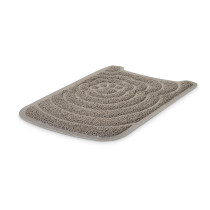 Savic Cat Litter Tray Mat Nestor Jumbo and Aseo, 56.5cm x 39.5cm, Grey